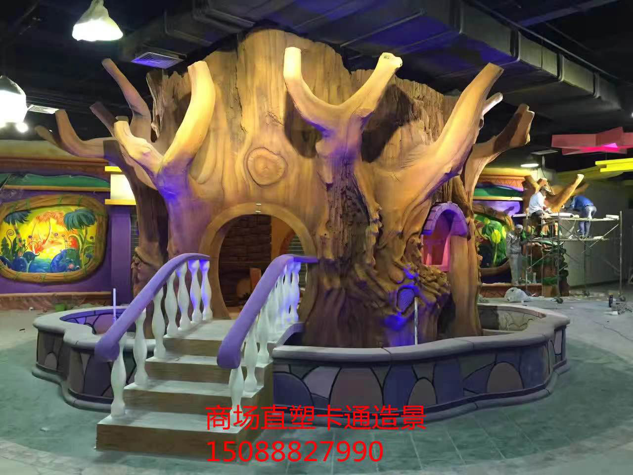 室内主题乐园造景 (4)