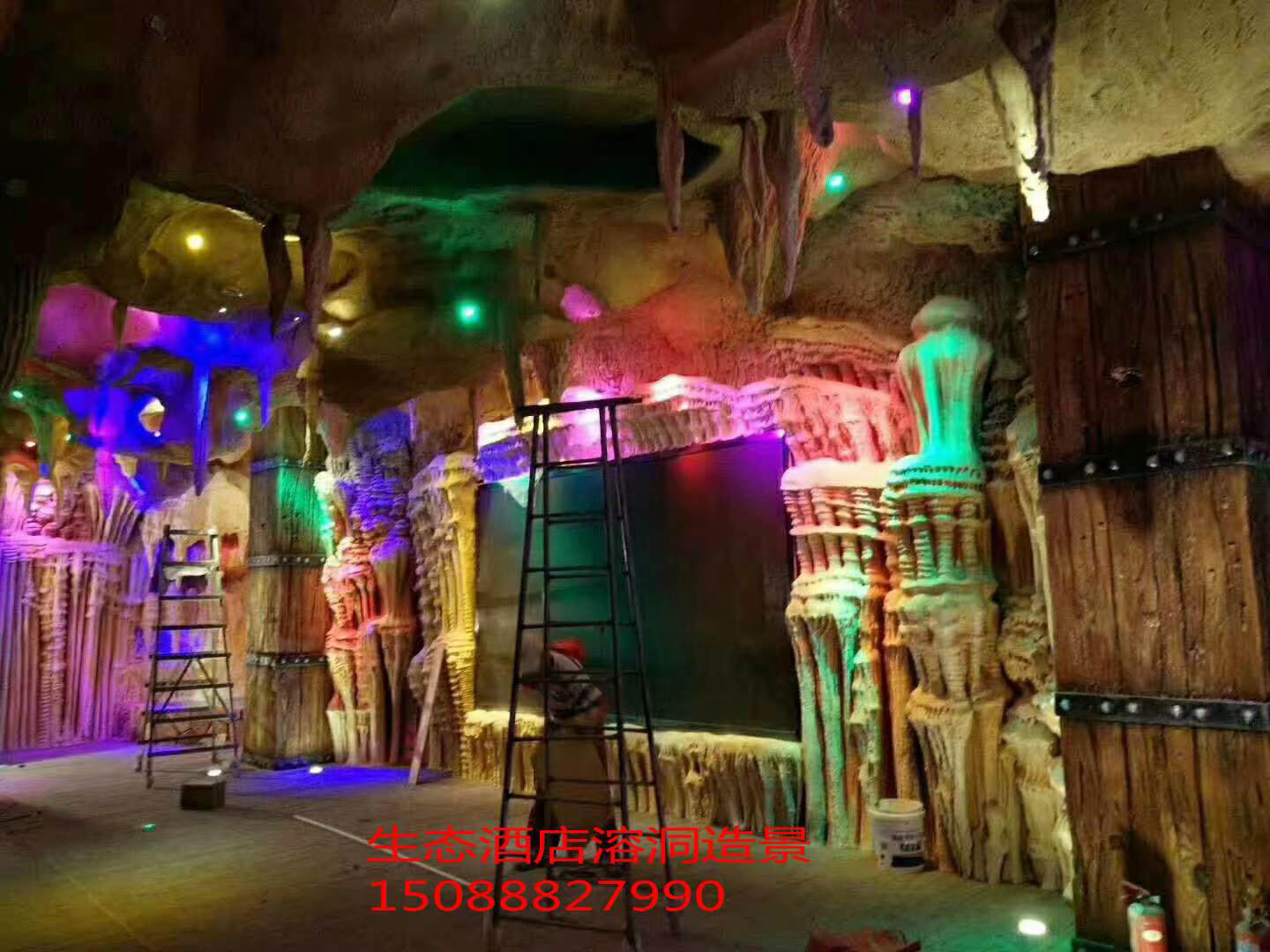 塑石假山假树 (4)